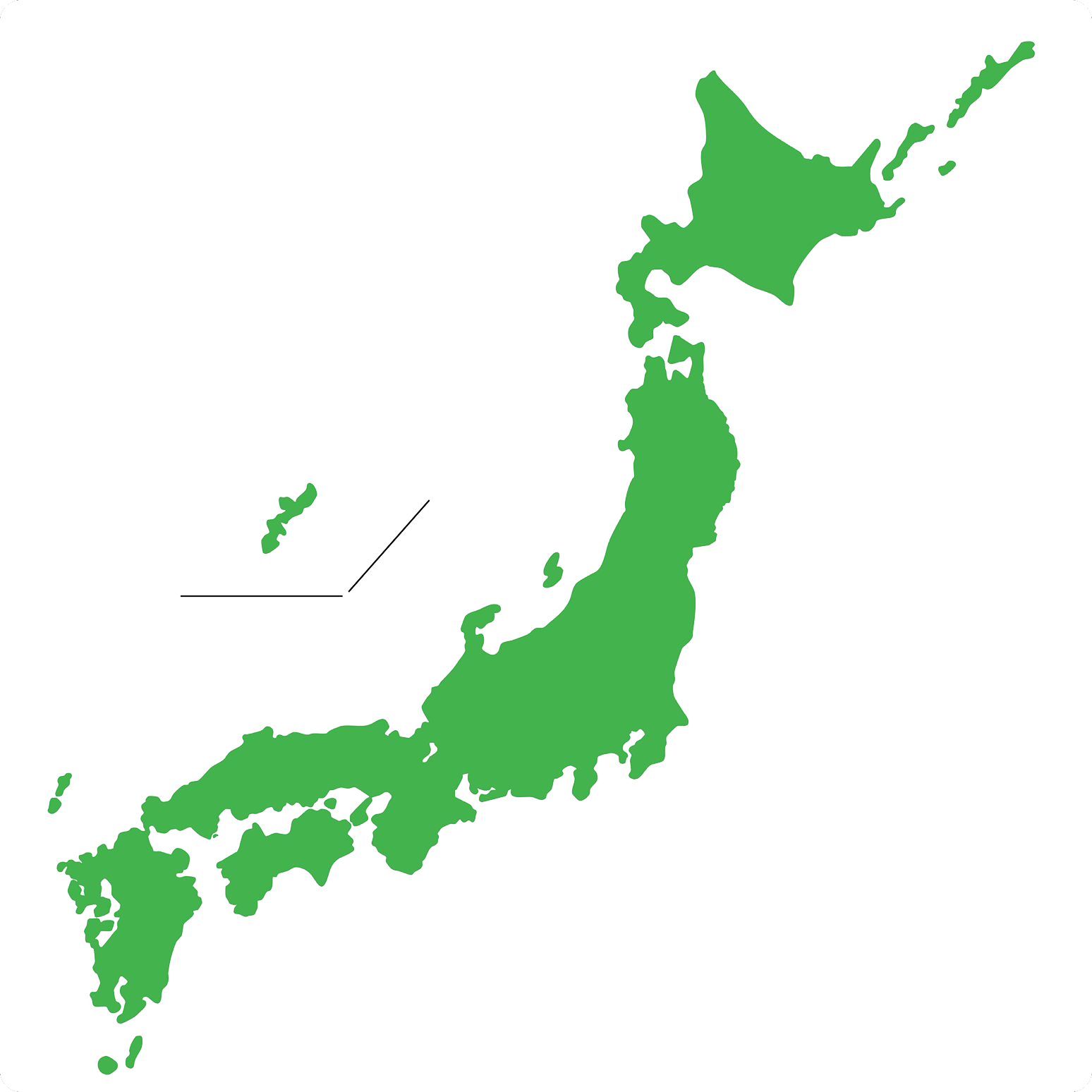 日本地図